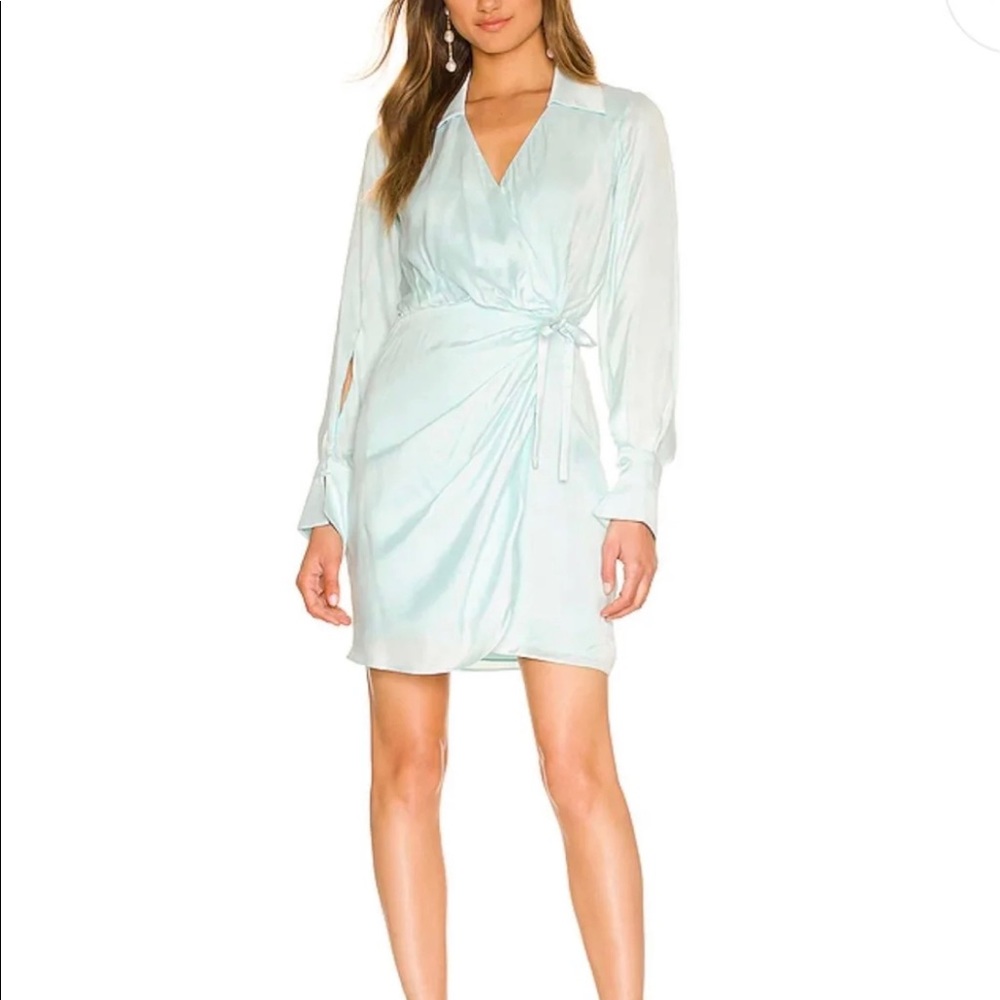 Jonathan Simkhai Silk Wrap Dress